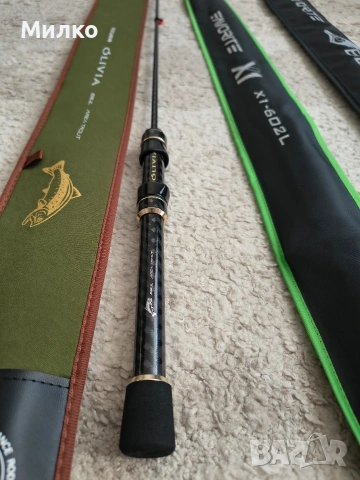 Спининг въдици Azura Olivia, Favorite blue bird, Favorite x1, снимка 11 - Въдици - 53798497