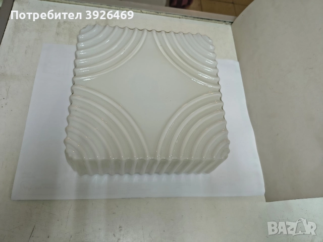 Плафониера за лампа стъклена, снимка 7 - Лампиони - 51933796