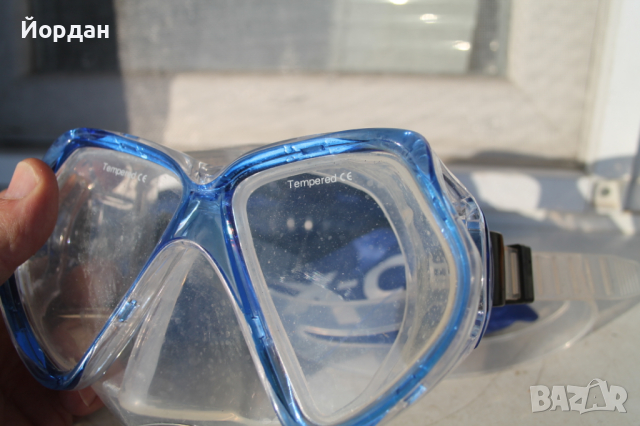 Очила и шнорхел за плуване, снимка 6 - Водни спортове - 44532821