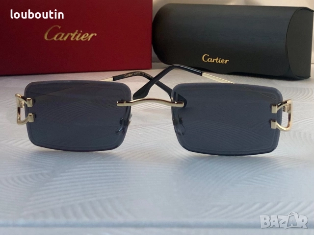 Мъжки слънчеви очила правоъгълни черни дамски унисекс, снимка 6 - Слънчеви и диоптрични очила - 51726681