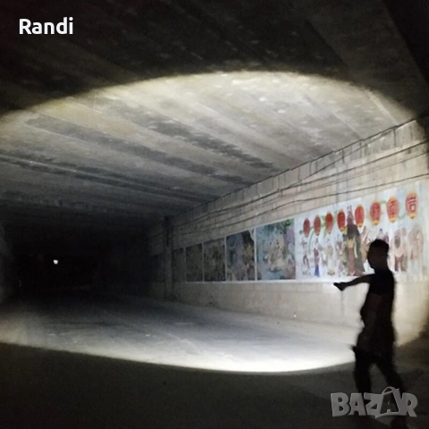 LED Джобен фенер с 3 режима, презареждаем, с USB кабел в зелена кутия FL45, снимка 3 - Други - 53227180