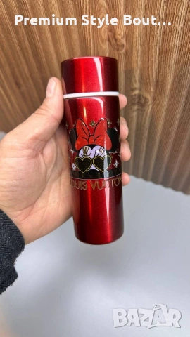 Мини чаша за кафе Термос за кафе чай вода Различни цветове 🌈 Термос с джобен размер  Louis Vuitton, снимка 2 - Чаши - 53857502