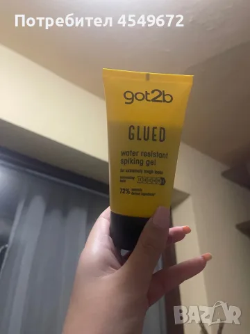 Почти нов гел got2b, снимка 2 - Продукти за коса - 55931840