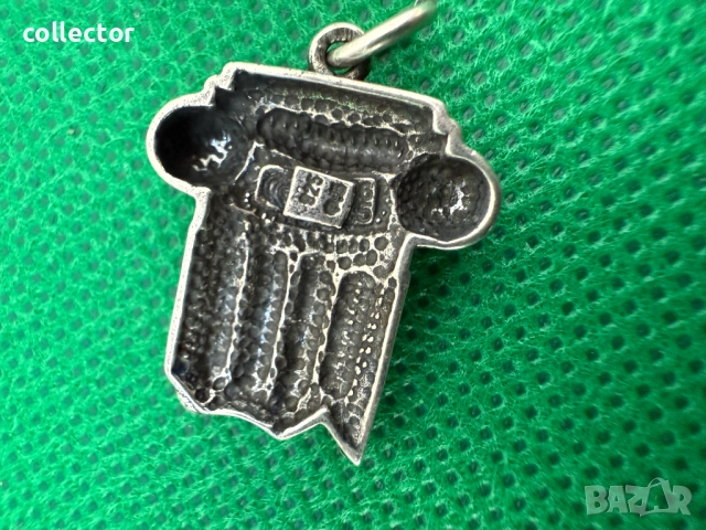 Сребърна брошка пеперуда / филигран. №7519, снимка 4 - Колиета, медальони, синджири - 52128017