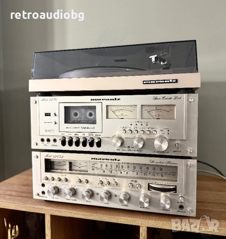 🔉ТОП Колекционерски ретро сет MARANTZ - ресивър Marantz 2265B + триглав дек Marantz 5030🔉, снимка 6 - Аудиосистеми - 52393549