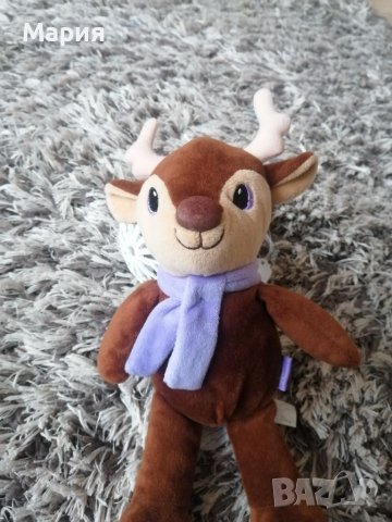 Коледни симпатични плюшени играчки - еленче, пингвинче, маймунка. , снимка 12 - Плюшени играчки - 30896832