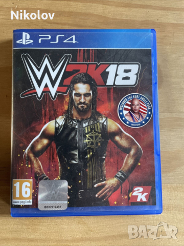 WWE 2K18 PS4 (Съвместима с PS5), снимка 2 - Игри за PlayStation - 44741398