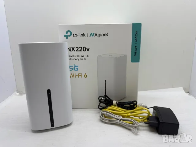 Рутер 5G WiFi 6 TP-Link NX220V, 4.67Gbps ,А1