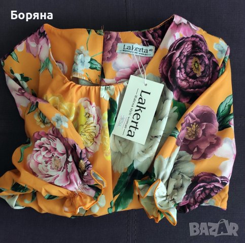 НАМАЛЕНА - Lakerta нова лятна дълга рокля, снимка 13 - Рокли - 41104455