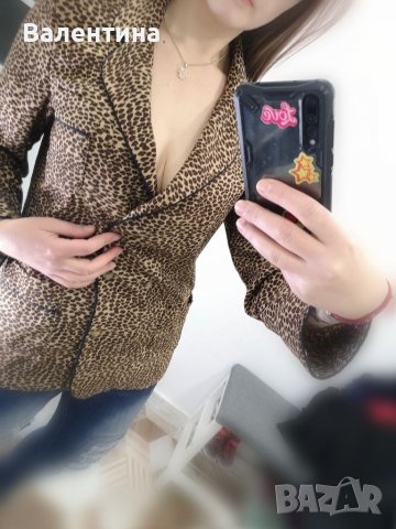 Scotch & Soda/ Maison Scotch, L размер, актуално дамско сако тип пижама, снимка 2 - Сака - 38833022