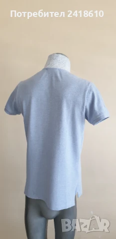 ETRO Milano Pique Cotton Italy  Mens Size S и  M  ОРИГИНАЛ! Мъжки Тениски - 2 Броя!, снимка 7 - Тениски - 50713059