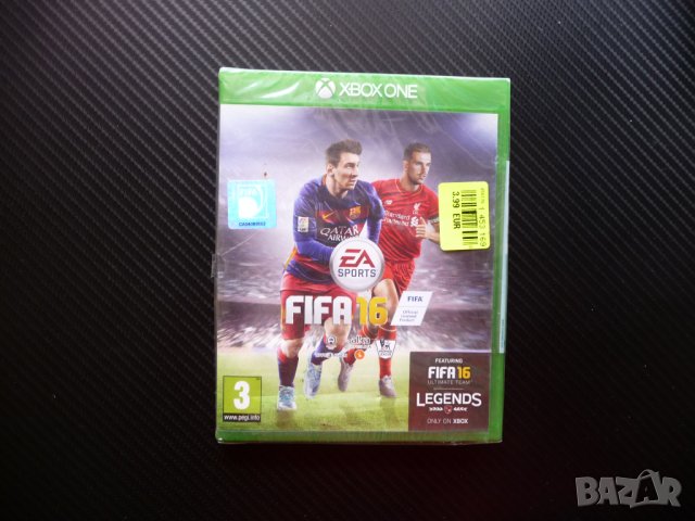 FIFA 16 XBOX игра за конзола футбол Легенди Меси нова Фифа , снимка 1 - Игри за Xbox - 40740159