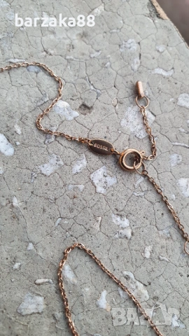 Позлатен Гердан Fossil, снимка 6 - Колиета, медальони, синджири - 53639936