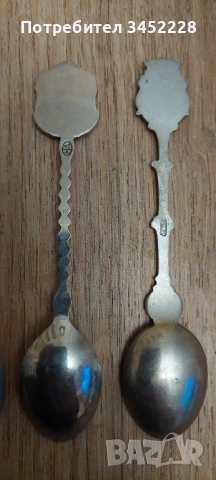 лъжички за колекционери 4 броя , снимка 7 - Антикварни и старинни предмети - 52458924