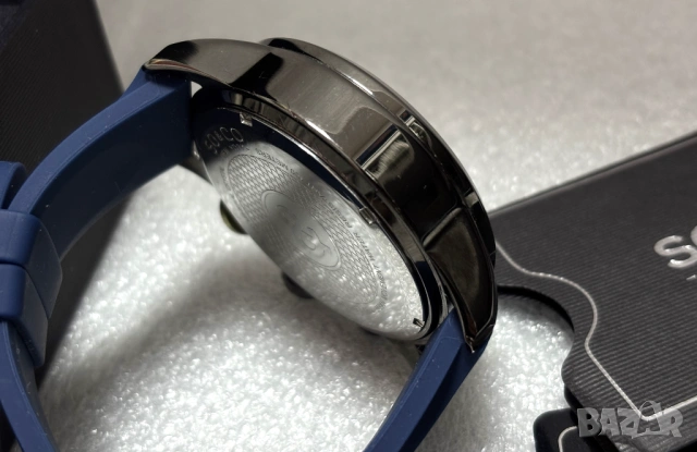 Перфектен! Мъжки Часовник SO&CO New York Хронограф, снимка 6 - Мъжки - 53604686