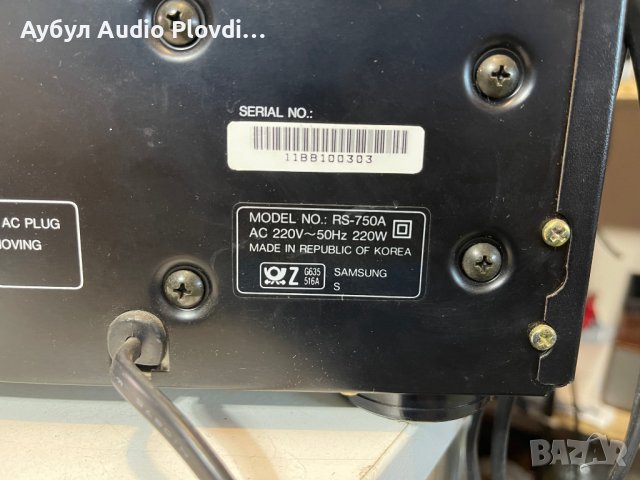 SAMSUNG RS-750A RS-750D/CDH-44R/RS-750T CET , снимка 6 - Ресийвъри, усилватели, смесителни пултове - 41404163