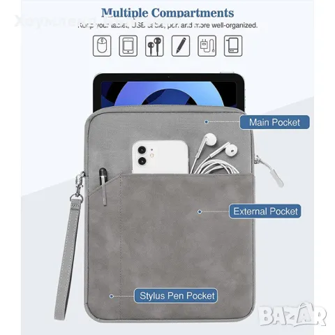 Водоустойчив калъф за таблет 10 инча, снимка 5 - Таблети - 48767907