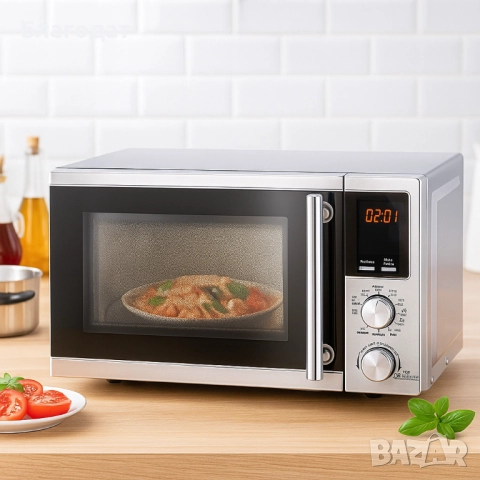 Микровълнова печка с грил Royalty Line RL-MWO-3805