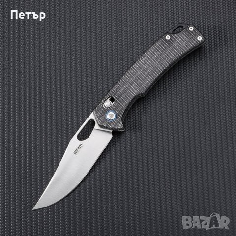 SRM 9203-MB (10Cr15CoMoV, Micarta, ambi-clip), снимка 1 - Ножове - 44475522