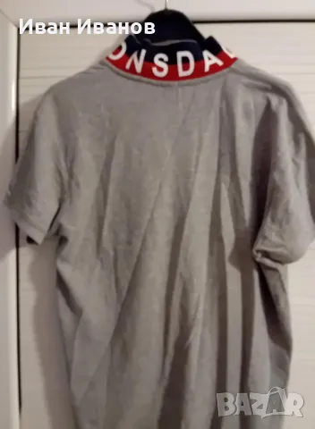 Оригинална фланелка с яка Lonsdale, снимка 8 - Тениски - 49601755