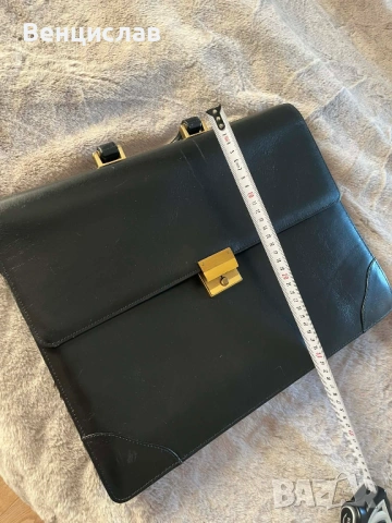 Мъжка бизнес чанта от телешка кожа, снимка 11 - Чанти - 53012801