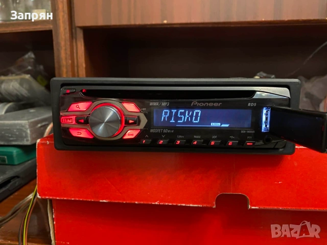 Авто Сд плеър Пайнер/Pioneer Сд/Мп3/УСБ и Аукс, снимка 9 - Аксесоари и консумативи - 53251554