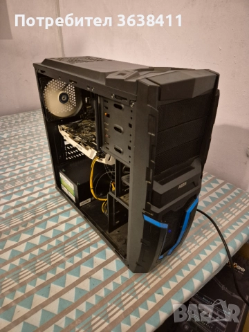 Геймърски компютър гаранция/i5 9400f 16GB,GTX 1060 3GB, 512GB SSD