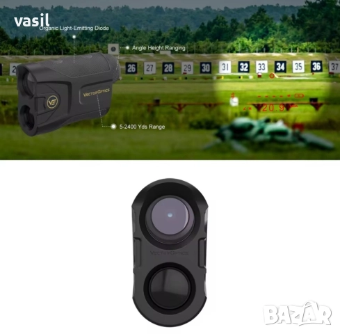 Лазерен далекомер Vector Optics Paragon 7×25 Gen 3 OLED, снимка 6 - Оборудване и аксесоари за оръжия - 52916620