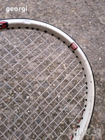 тенис ракета Wilson Sting Graphite Soft Shock , снимка 9 - Тенис - 49284371