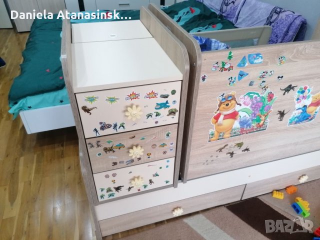 Детско дървено легло, снимка 3 - Бебешки легла и матраци - 33883560