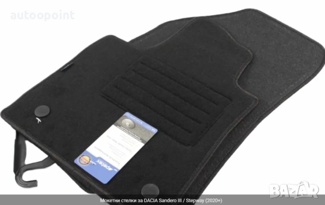 Мокетни стелки за DACIA Sandero III / Stepway (2020+) Petex