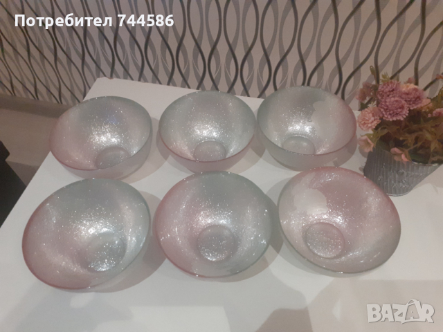 Великденски купи в розово 6 бр., снимка 5 - Прибори за хранене, готвене и сервиране - 35712011