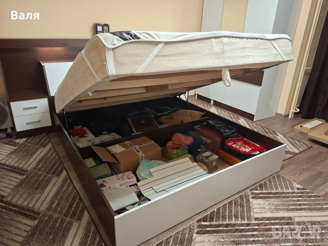 спалня 164-190 см, снимка 3 - Спални и легла - 53341493