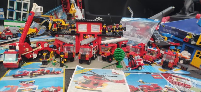 Lego legoland пожарна , снимка 3 - Конструктори - 39788165