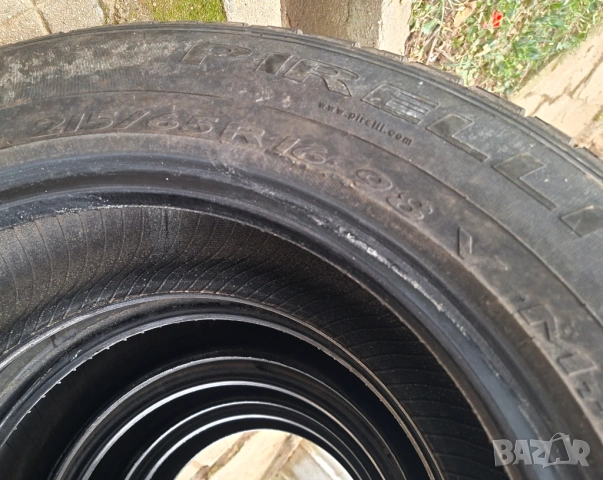 Гуми Pirelli 215 65 16 М+S 5мм грайфер, снимка 7 - Гуми и джанти - 53478828