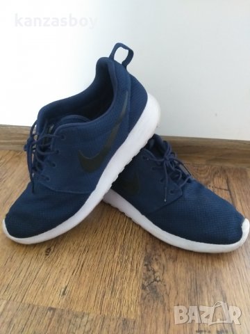  Nike Roshe Run Navy Black White - страхотни мъжки маратонки, снимка 5 - Маратонки - 34403374