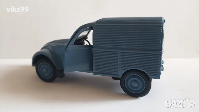 Welly 43769 Citroen 2CV Fourgonnette - Мащаб 1:34-39, снимка 3 - Колекции - 55499885