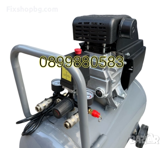 Компресор бутален за въздух 50л Hawek, снимка 6 - Компресори - 51549038