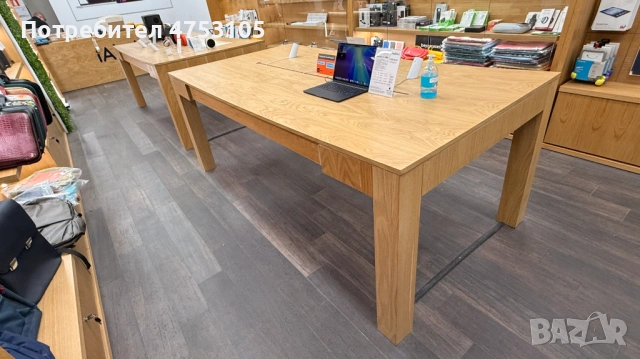 Търговско оборудване,мебели за магазин,етажерки маси и бюро, снимка 10 - Стелажи и щандове - 53684880