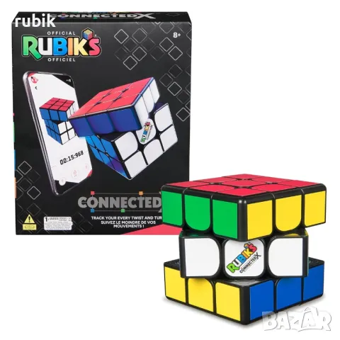 Оригинален смарт куб на Рубик 3x3x3 Rubik's Cube ConnectedX, снимка 2 - Игри и пъзели - 44996887
