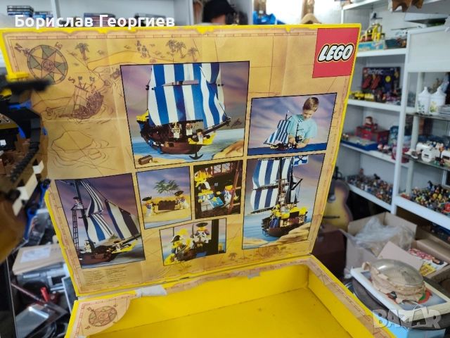 Лего 6274 Lego caribbean clipper 1989 г, снимка 3 - Конструктори - 52050033