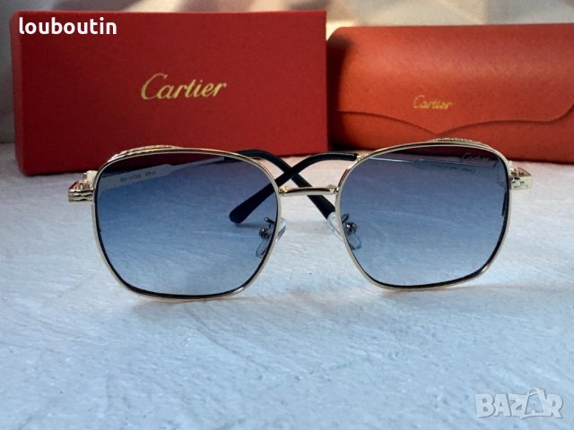 Cartier 2023 дамски слънчеви очила 4 цвята квадратни, снимка 9 - Слънчеви и диоптрични очила - 41951028