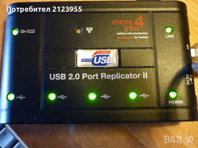 USB REPLICATOR, снимка 2 - Мрежови адаптери - 36136315