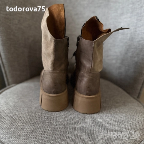 Нови боти от естествена.кожа, снимка 8 - Дамски боти - 52909115