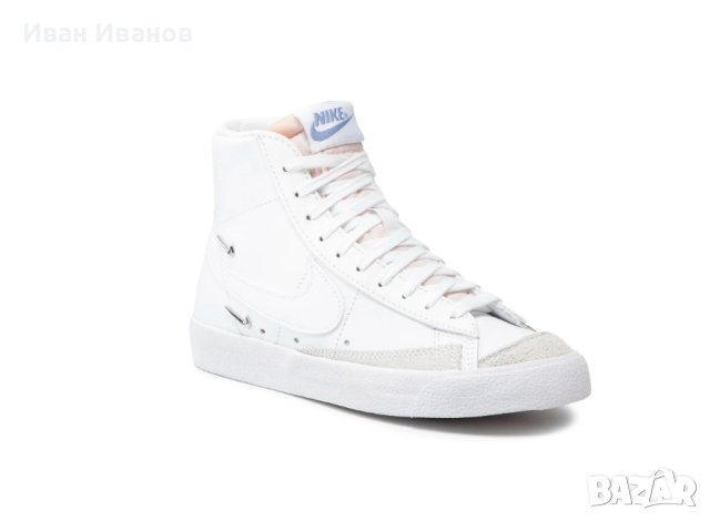 маратонки /кецове Nike Blazer Mid 77 White номер 39 , снимка 6 - Маратонки - 40998756