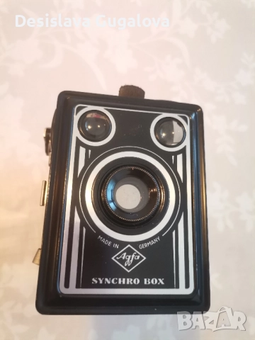Ретро камера Agfa Synchro Box, снимка 4 - Камери - 51978293