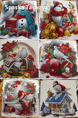 Коледни диамантени картички , снимка 9 - Други - 52764242