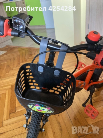 Детски велосипед 16цола отлично състояние, снимка 6 - Велосипеди - 53856200