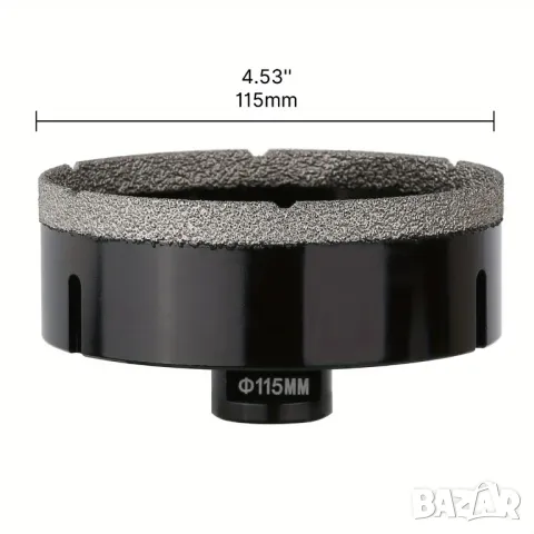 🔩 Диамантено Свредло 115 мм – Изключителна Прецизност и Здравина! 💎