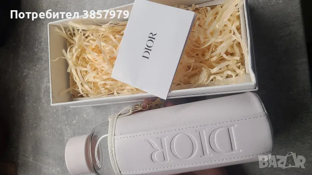 Бутилка Dior с кожен калъф и кутия., снимка 4 - Други - 56183681